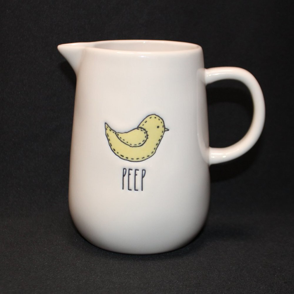 Rae Dunn Artisan Collection by Magenta Ceramic Peep Creamer